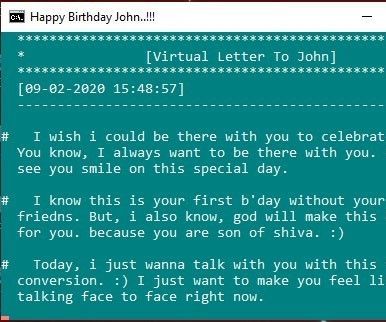 Virtual Letter Batch File
