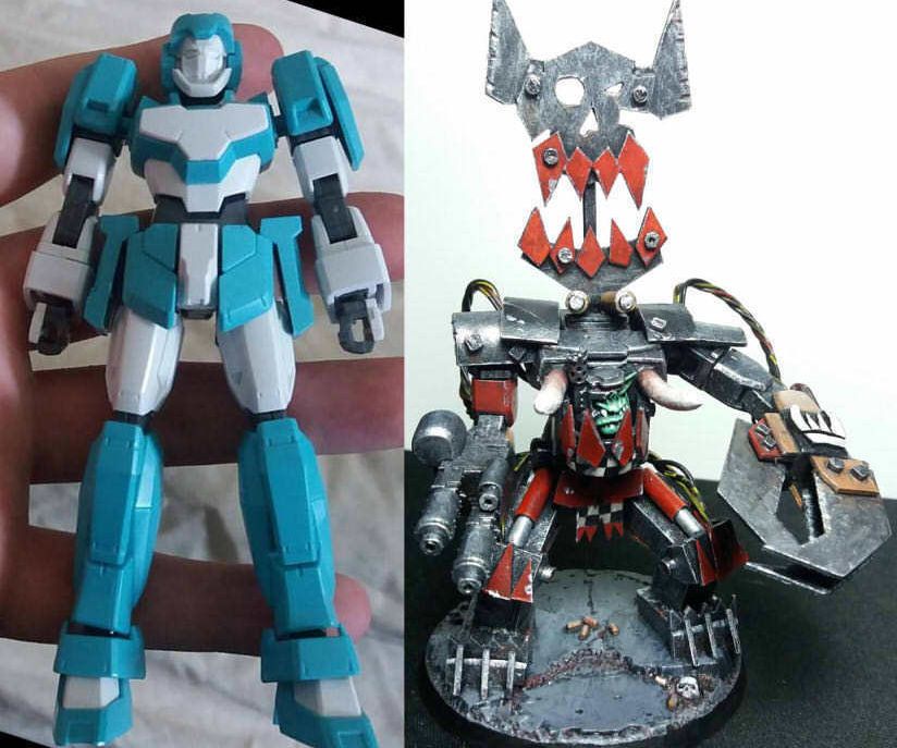 Ork Warhammer 40k Gundam Conversion