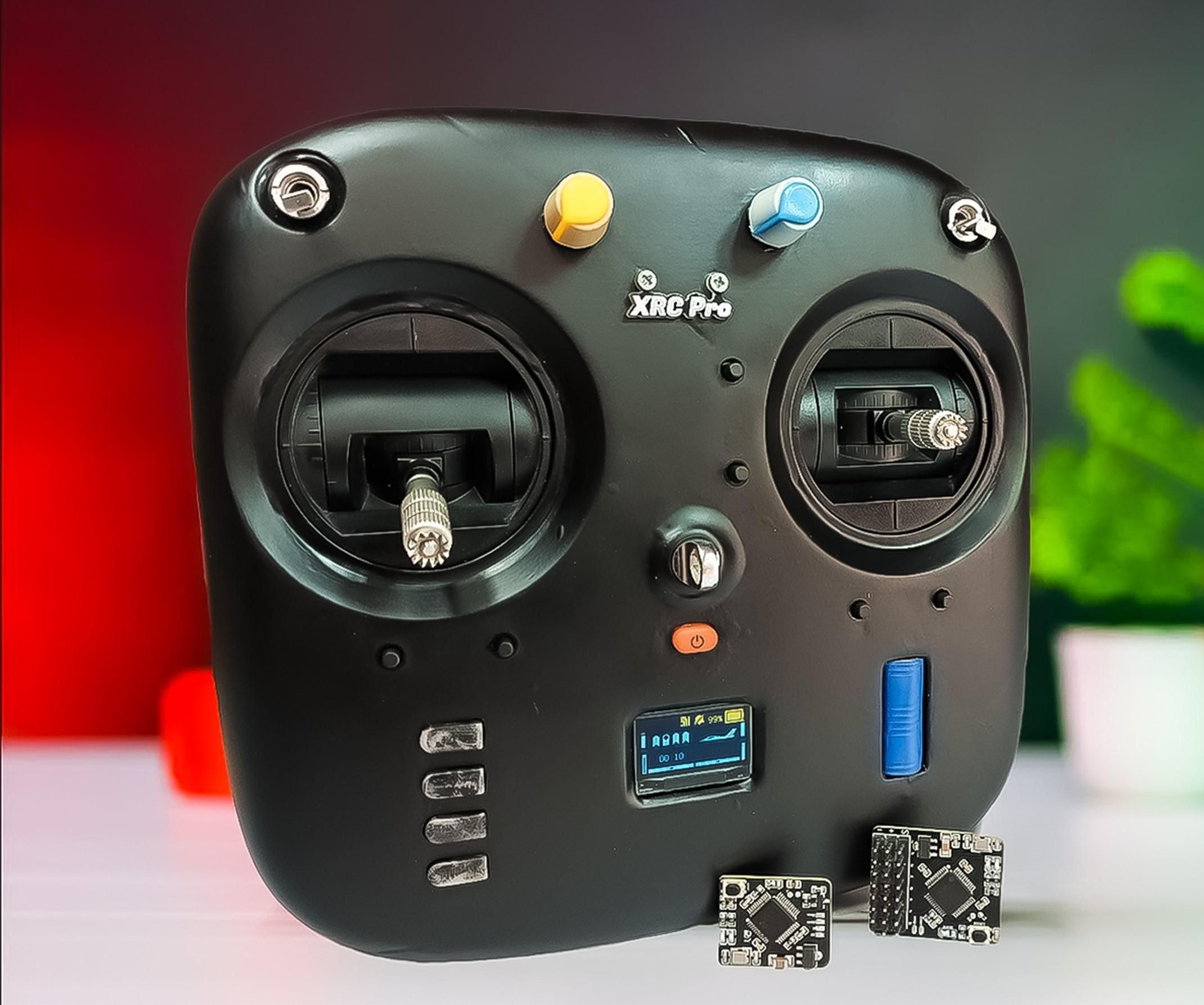 Open-Source RC 8CH Transmitter and Receiver WITH Stm32