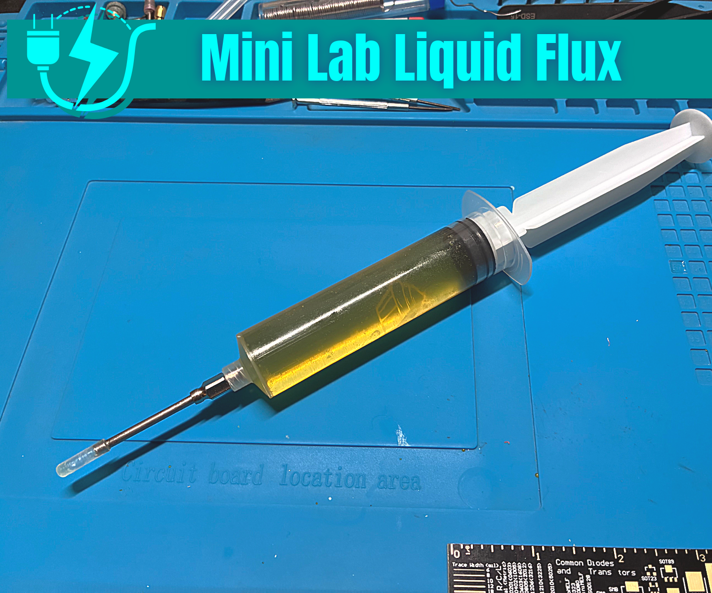 DIY Liquid Flux (Using Rosin)