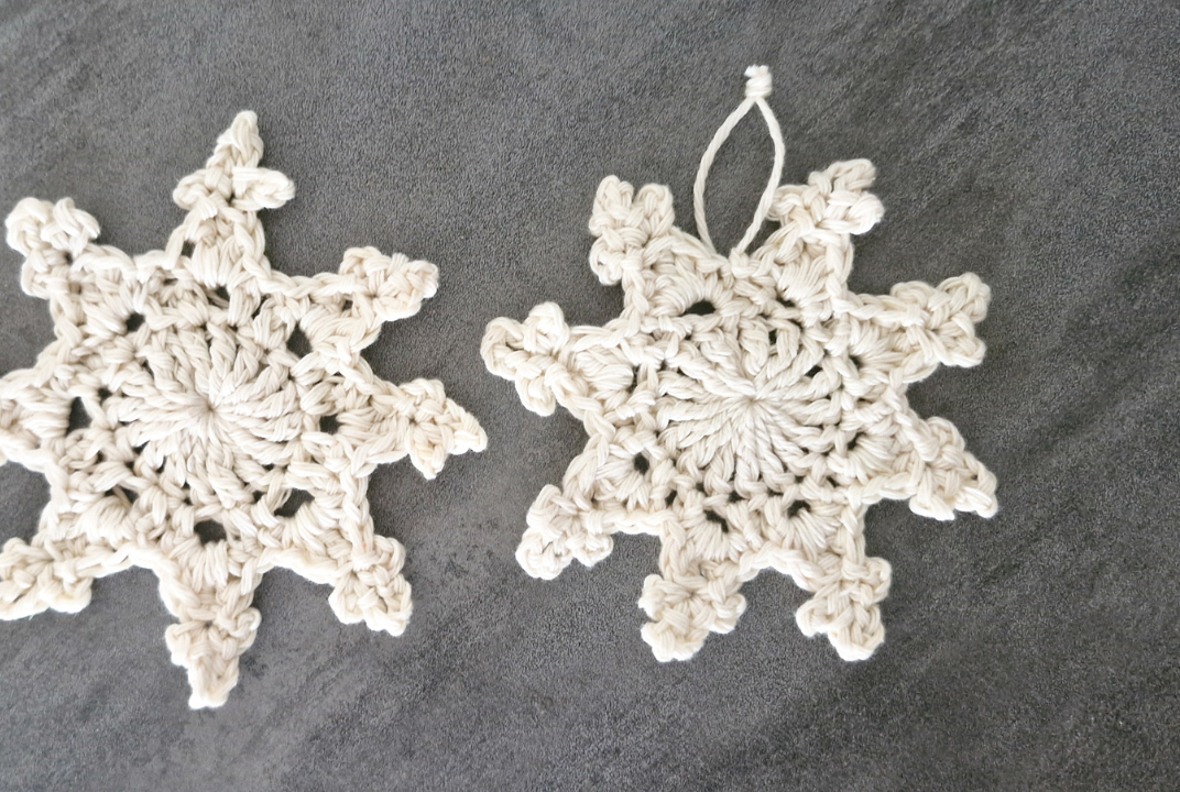 Easy Nordic Crochet Snowflake Pattern