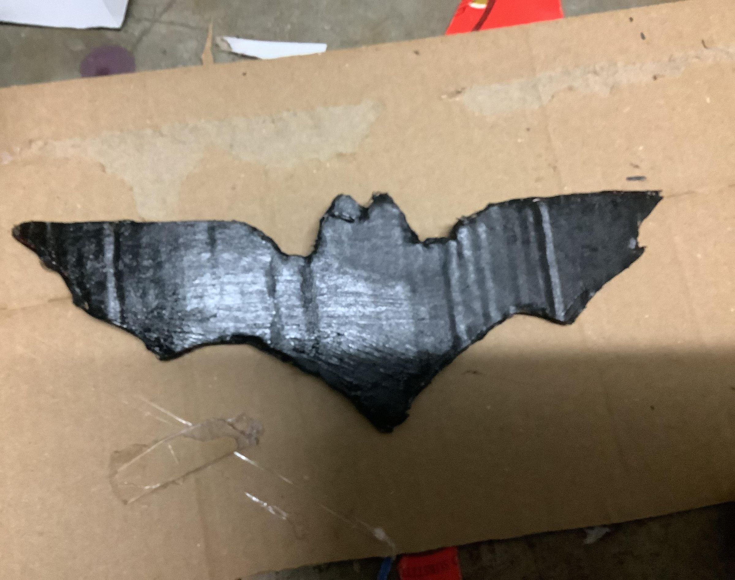 Easy Cardboard Batarang