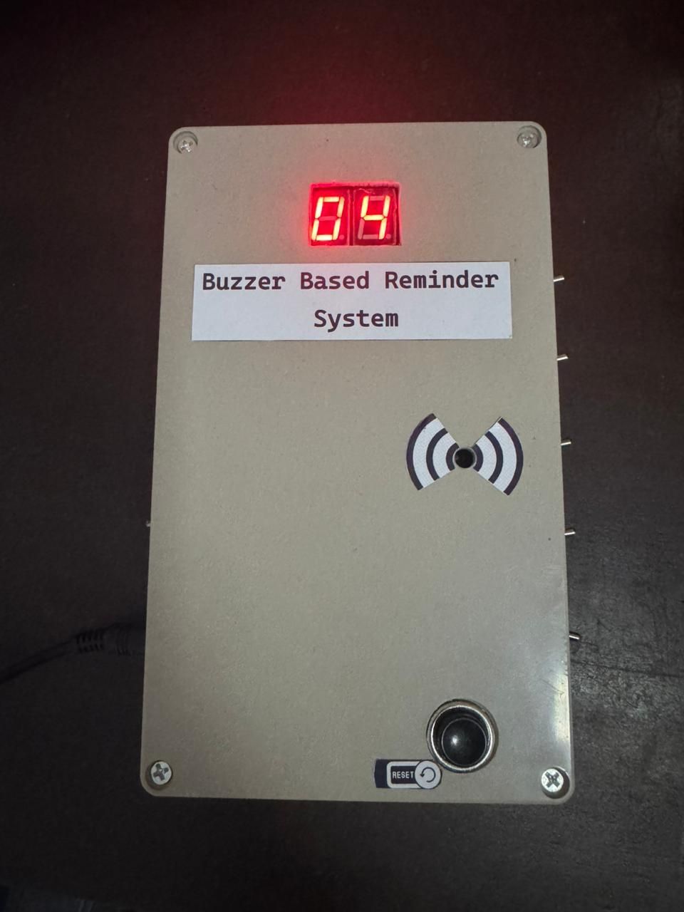 Buzzer Based Reminder System