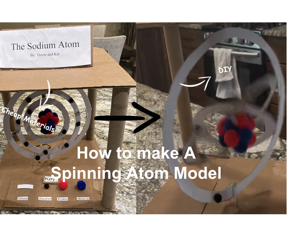 The Over-Engineered Spinning Atom