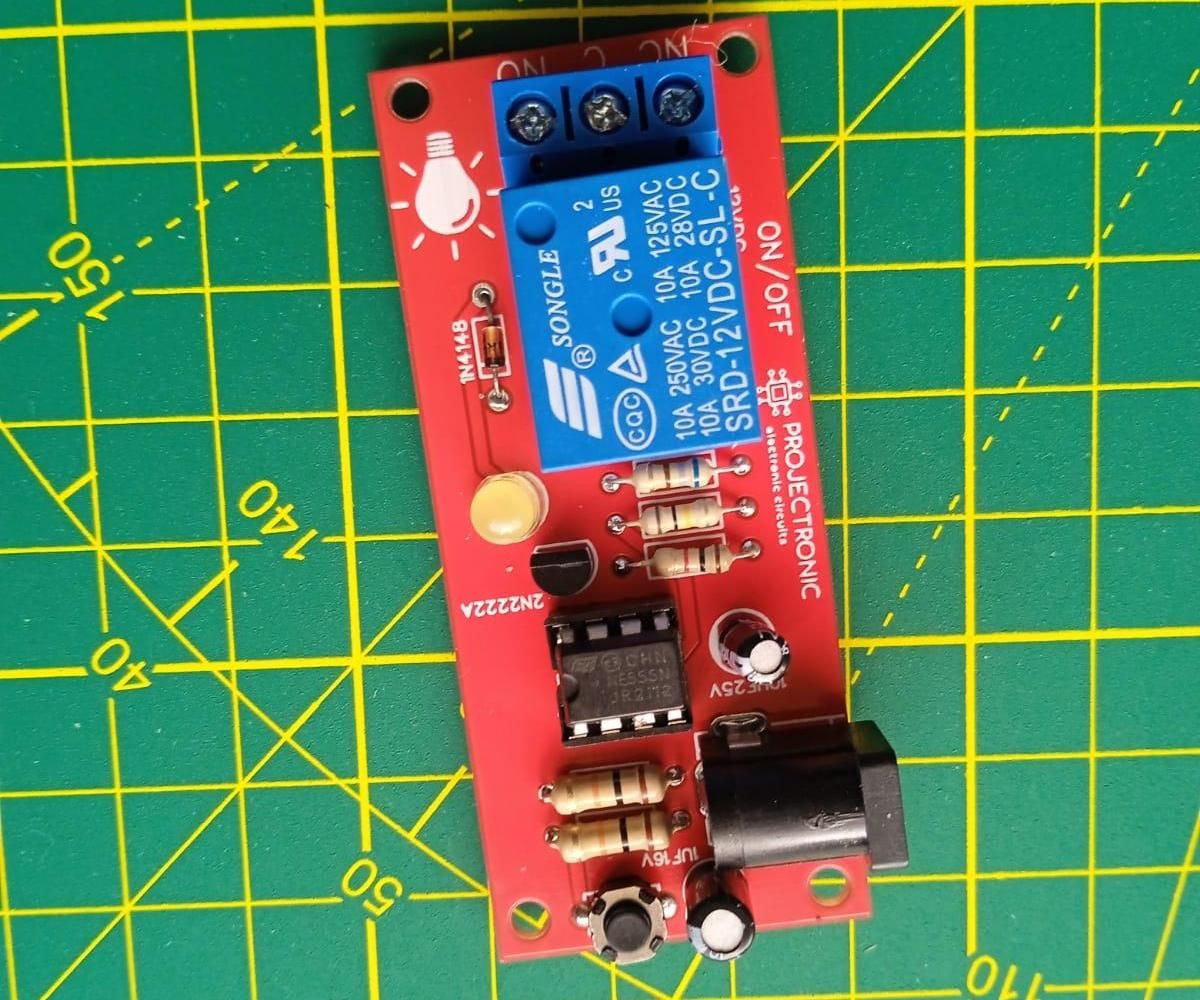 ON/OFF SWITCH WITH ONE PUSH BUTTON