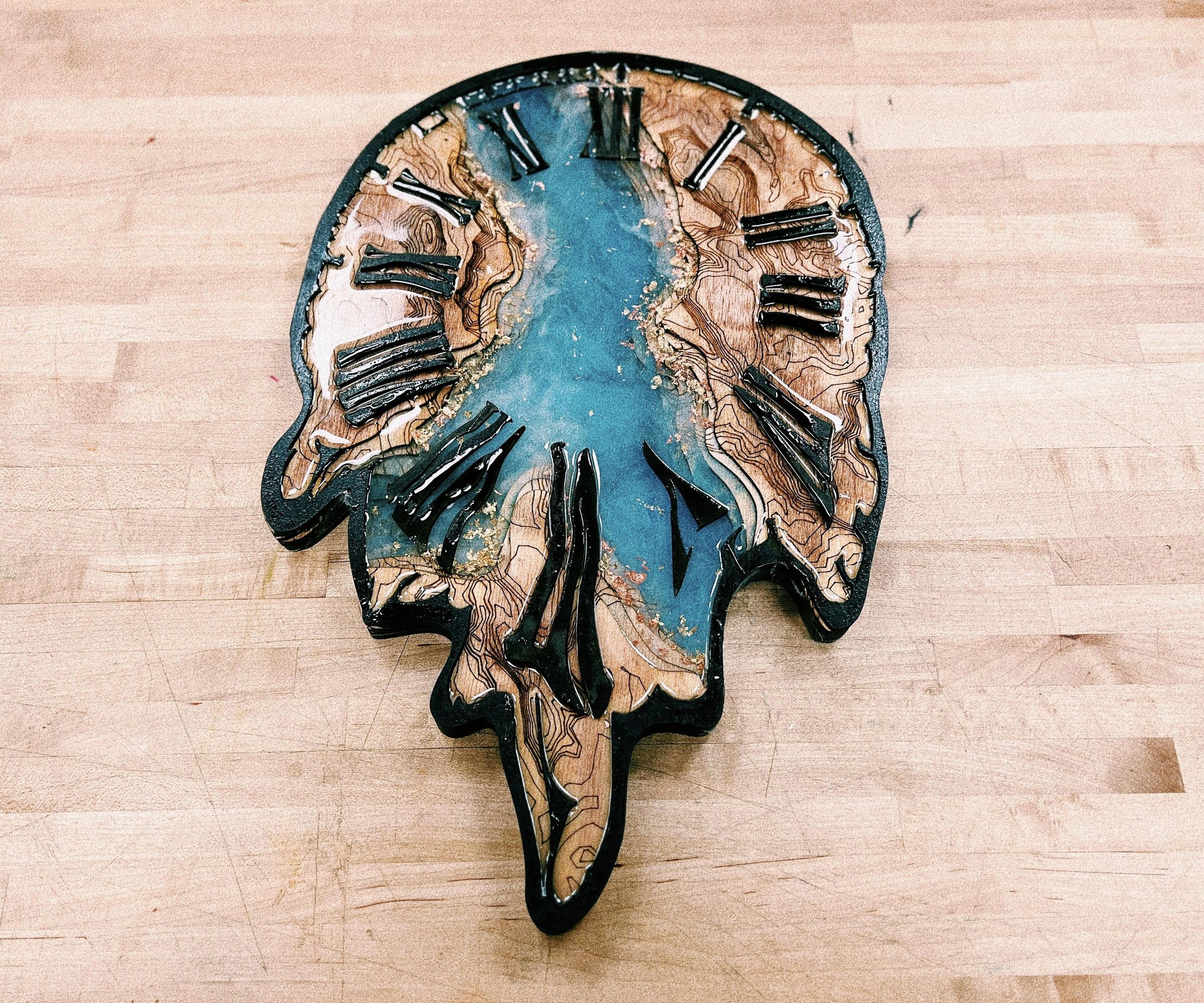 Creating a Dali Inspired Melting Clock