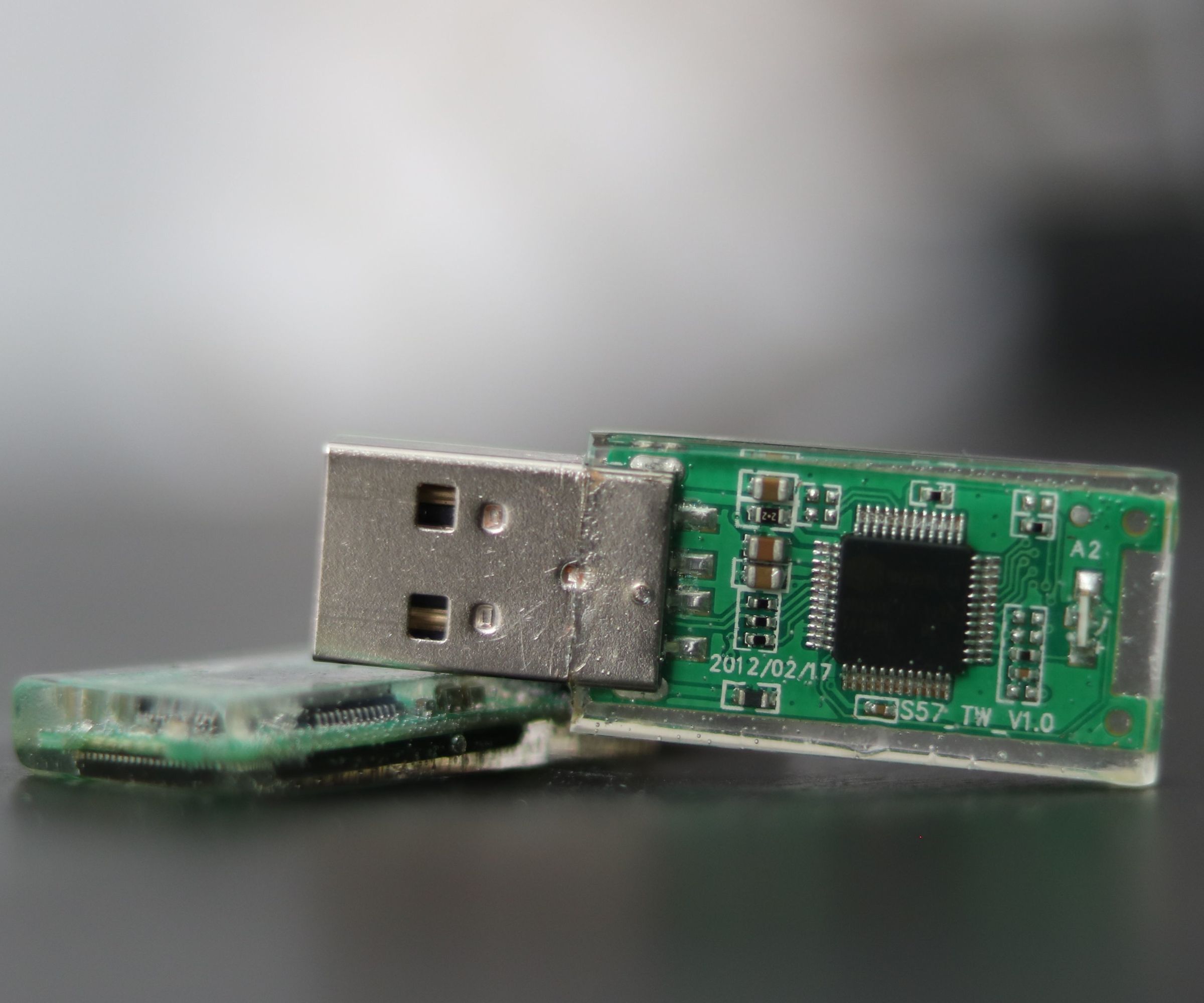 Resin USB drive