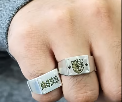 How to Make Laser Etching Silver Rings