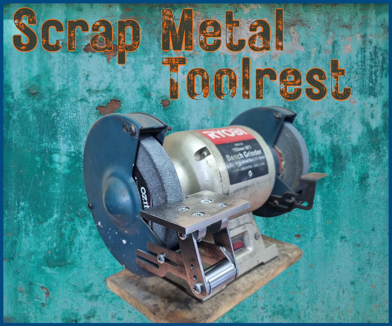 Scrap Metal Grinder Tool Rest