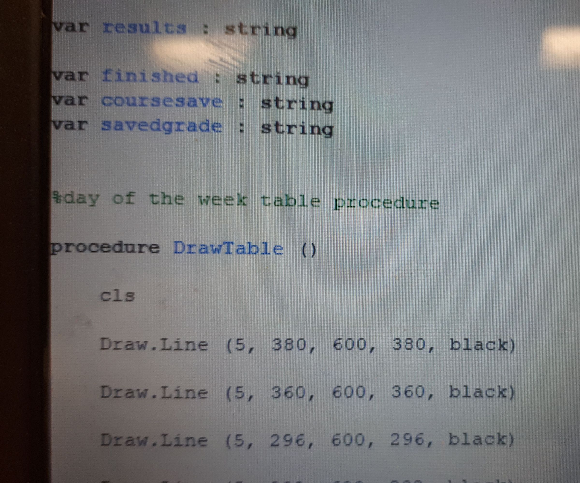 Virtual Organizer Code: Culminating Task (Vanessa) 