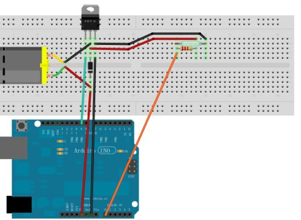 Reed Switch Controls Motor Rotation
