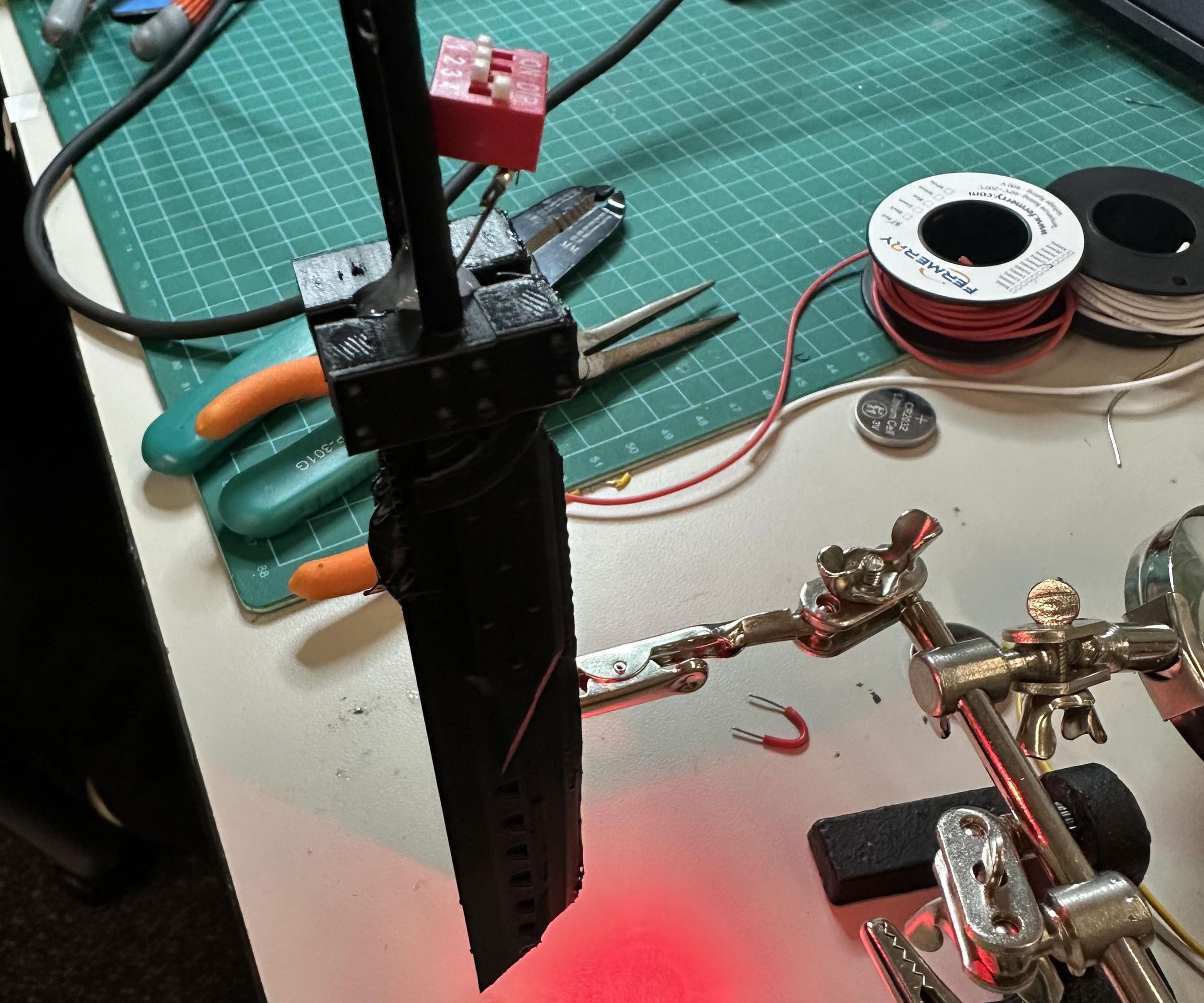 LED Sword Keychain Wearabl