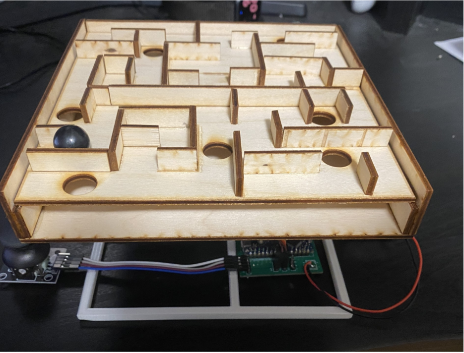 Marble Maze Using Arduino (Inspired by SmartTronix)