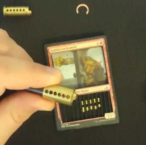 Magic: the Gathering Inspired Locksport Pinning Tray