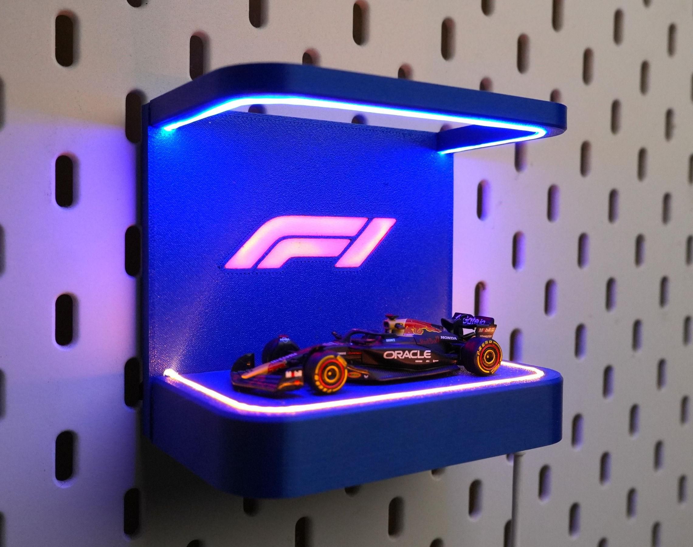 Turn Your Hot Wheels Into Art: Smart 1:64 F1 Display Stand