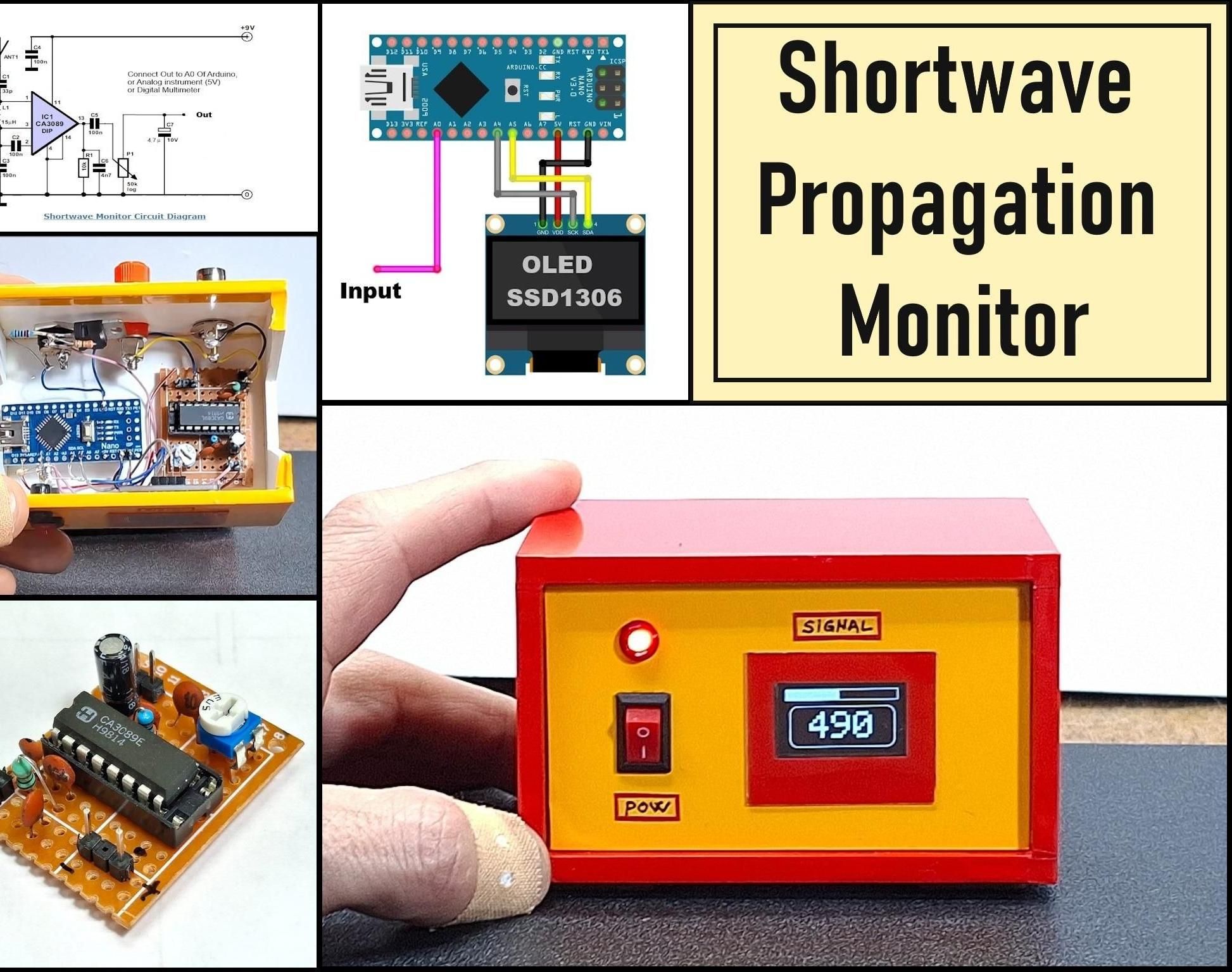 DIY Shortwave Propagation Monitor - Measure Ionosphere Conditions