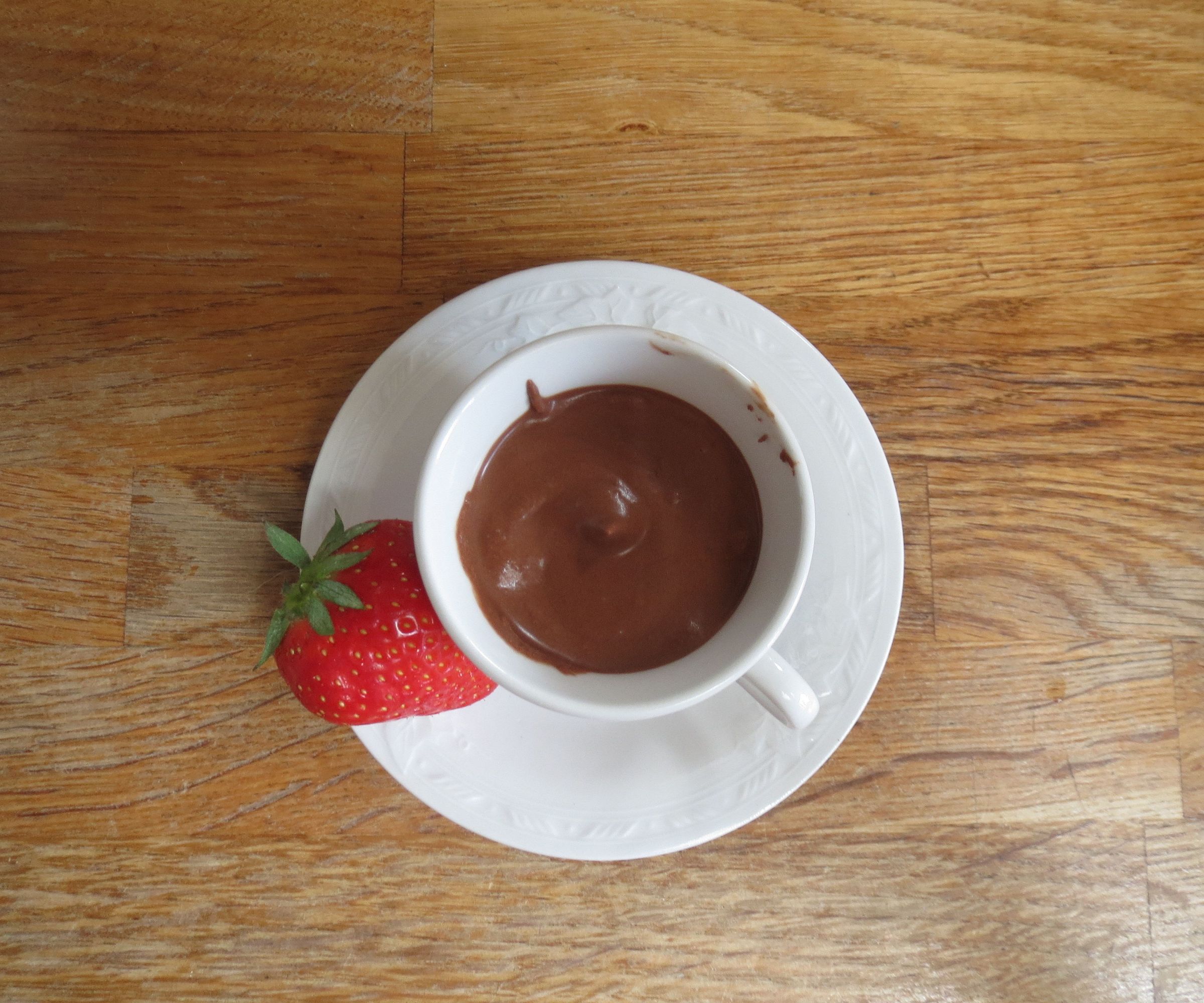  One-Ingredient "Espresso" Chocolate Mousse