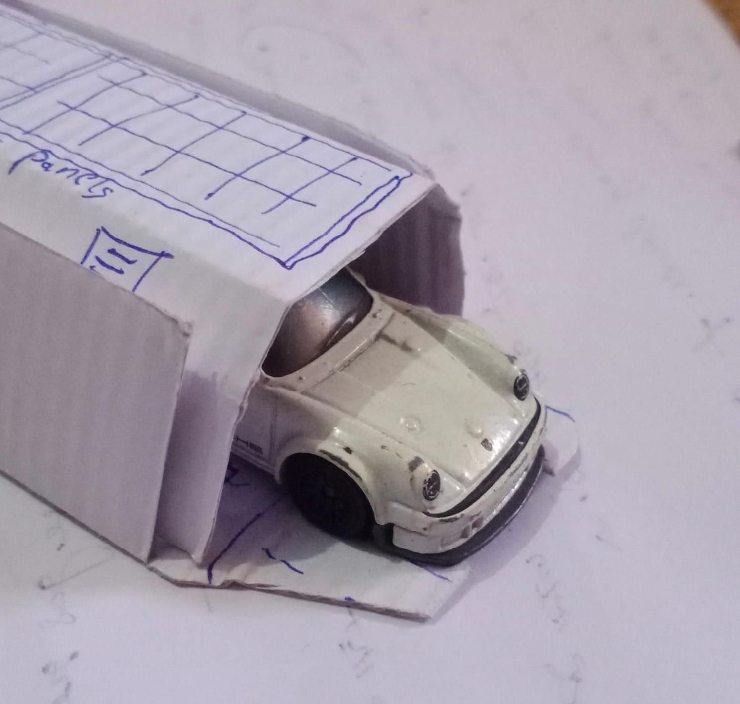 Foldable Structure Prototype Using Cardboard