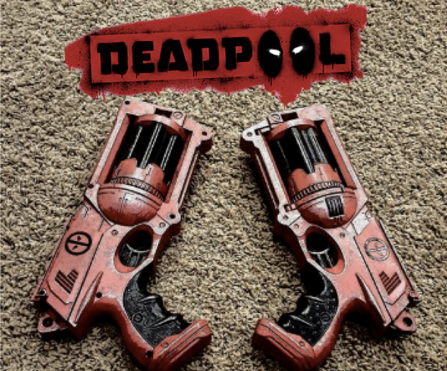  Deadpool Dual Wield Nerf Pistols Nerf Modification