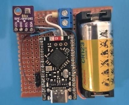 DIY Outdoor BLE Thermometer