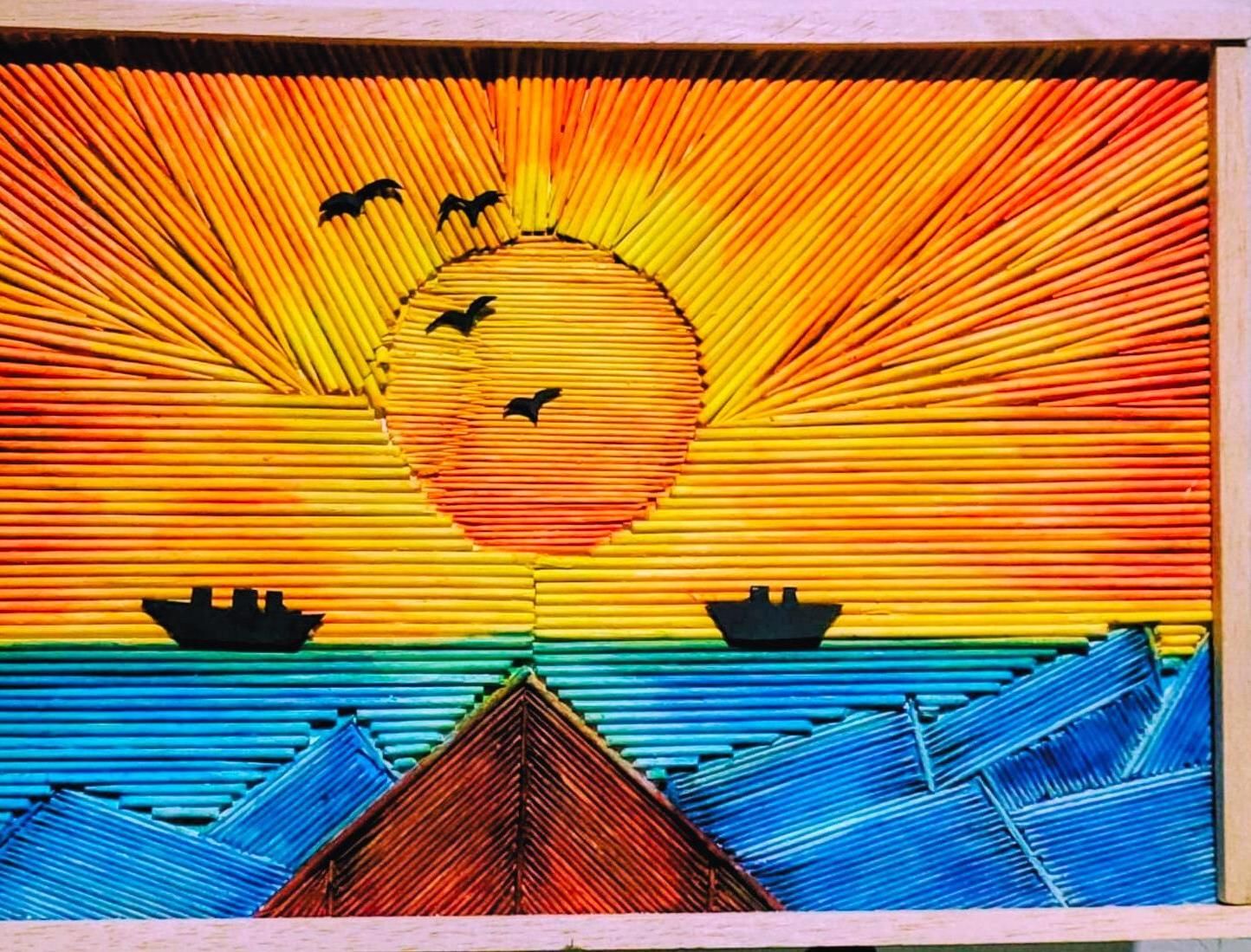 Reflections of the Sunset: an Artistic Journey of Natural Connection