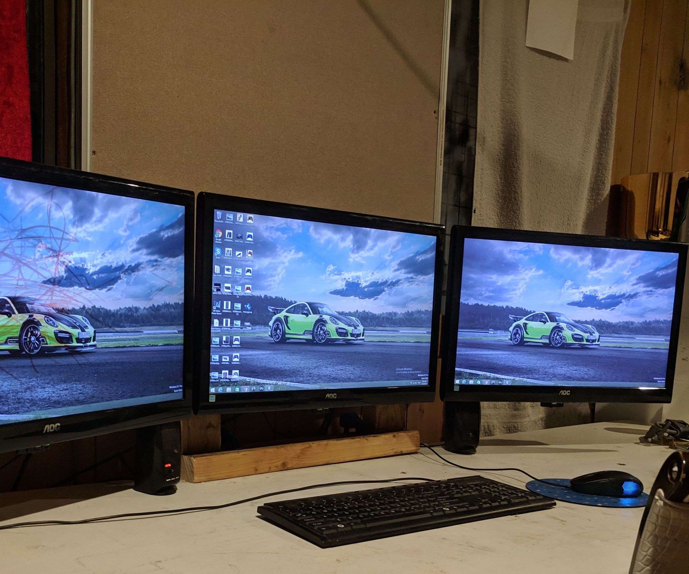 Build an Adjustable Triple Monitor Stand