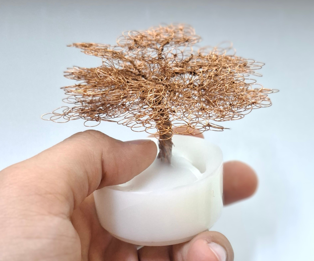 Copper Rose Tree
