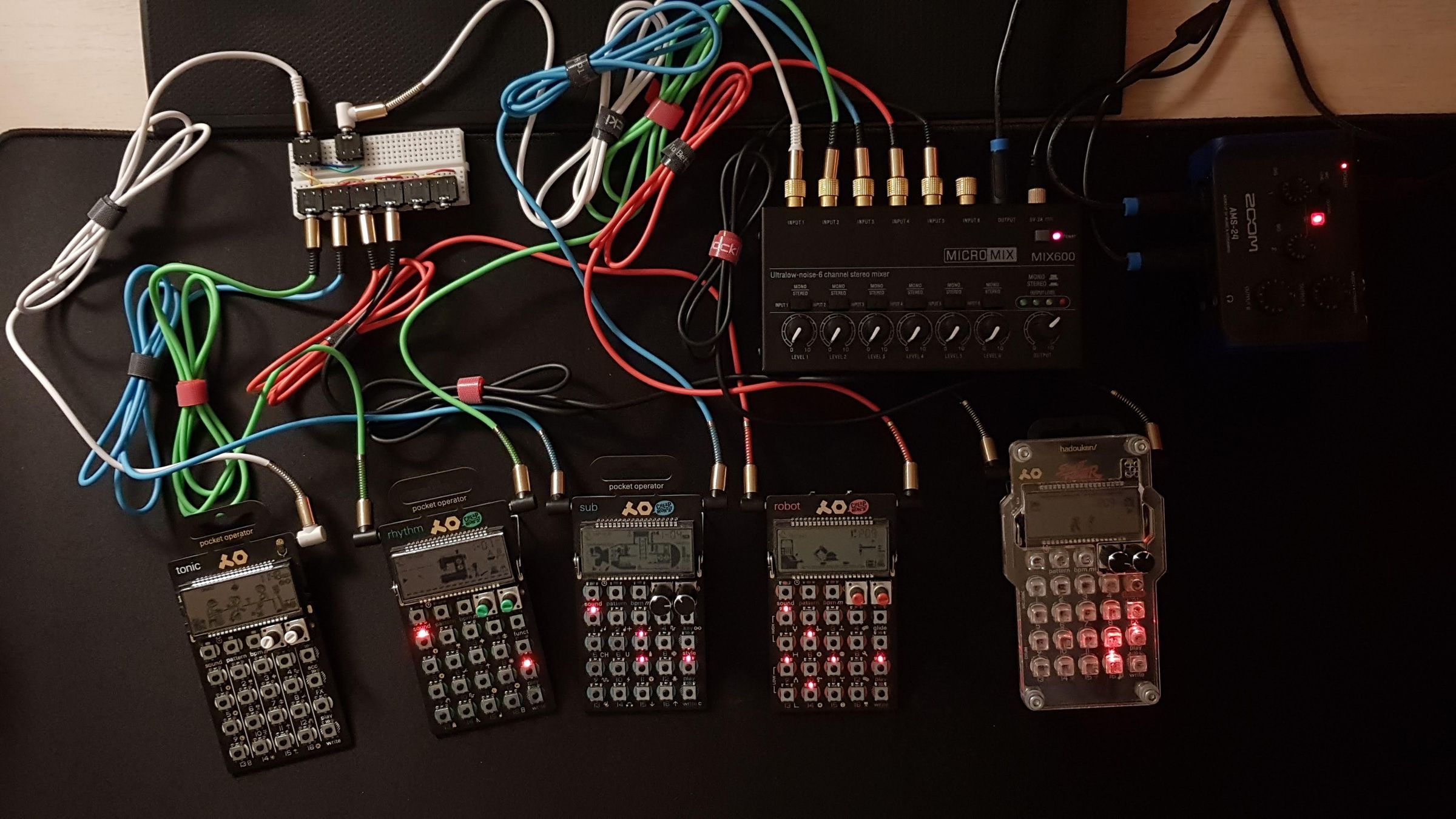 DIY Pocket Operator Sync Splitter