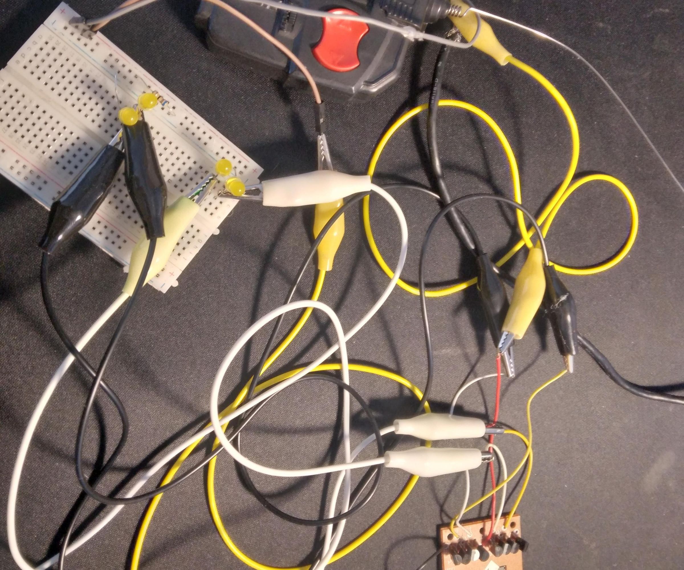Controling LEDs With Old Car Remote