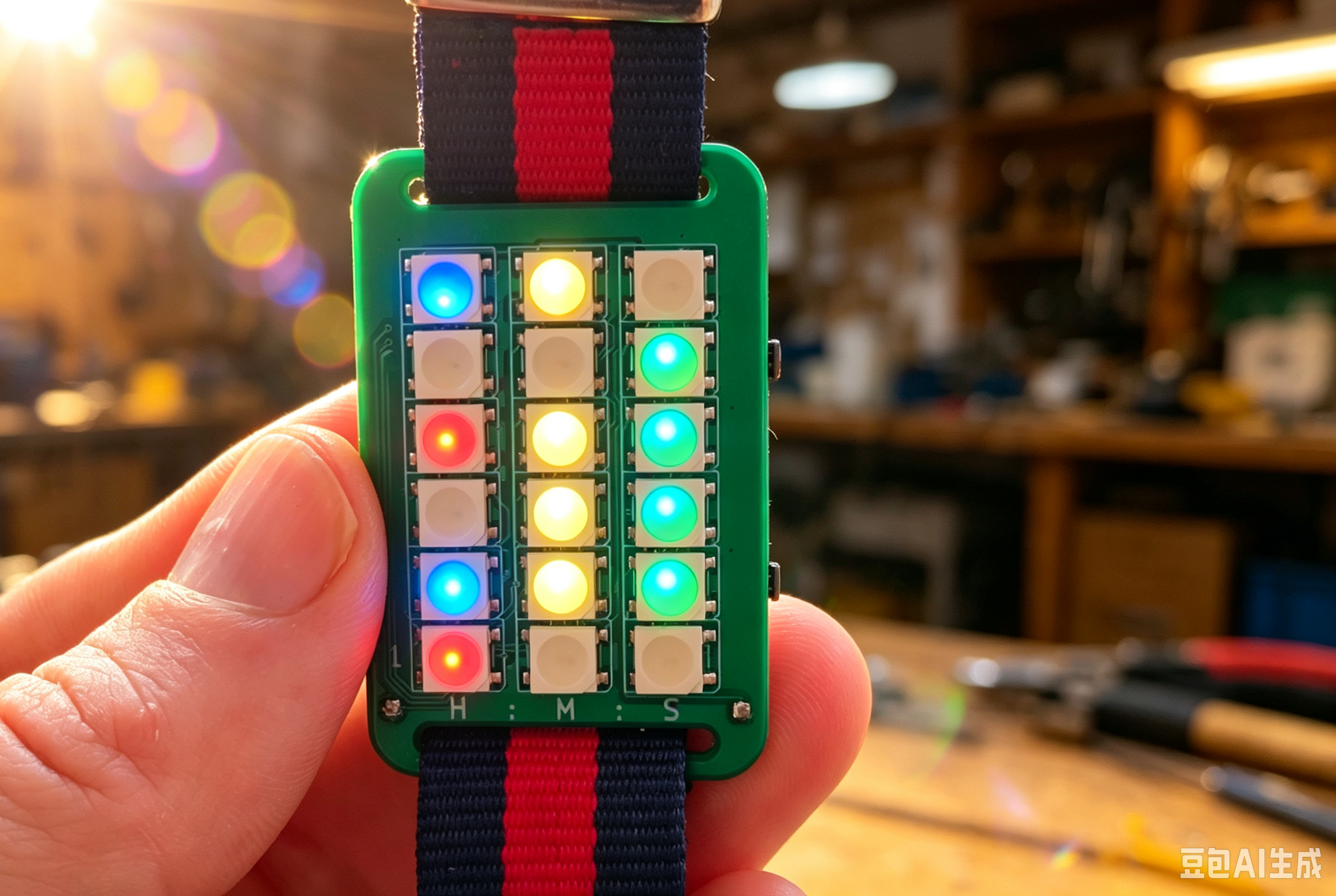A Watch for Nerds: the Binary Watch