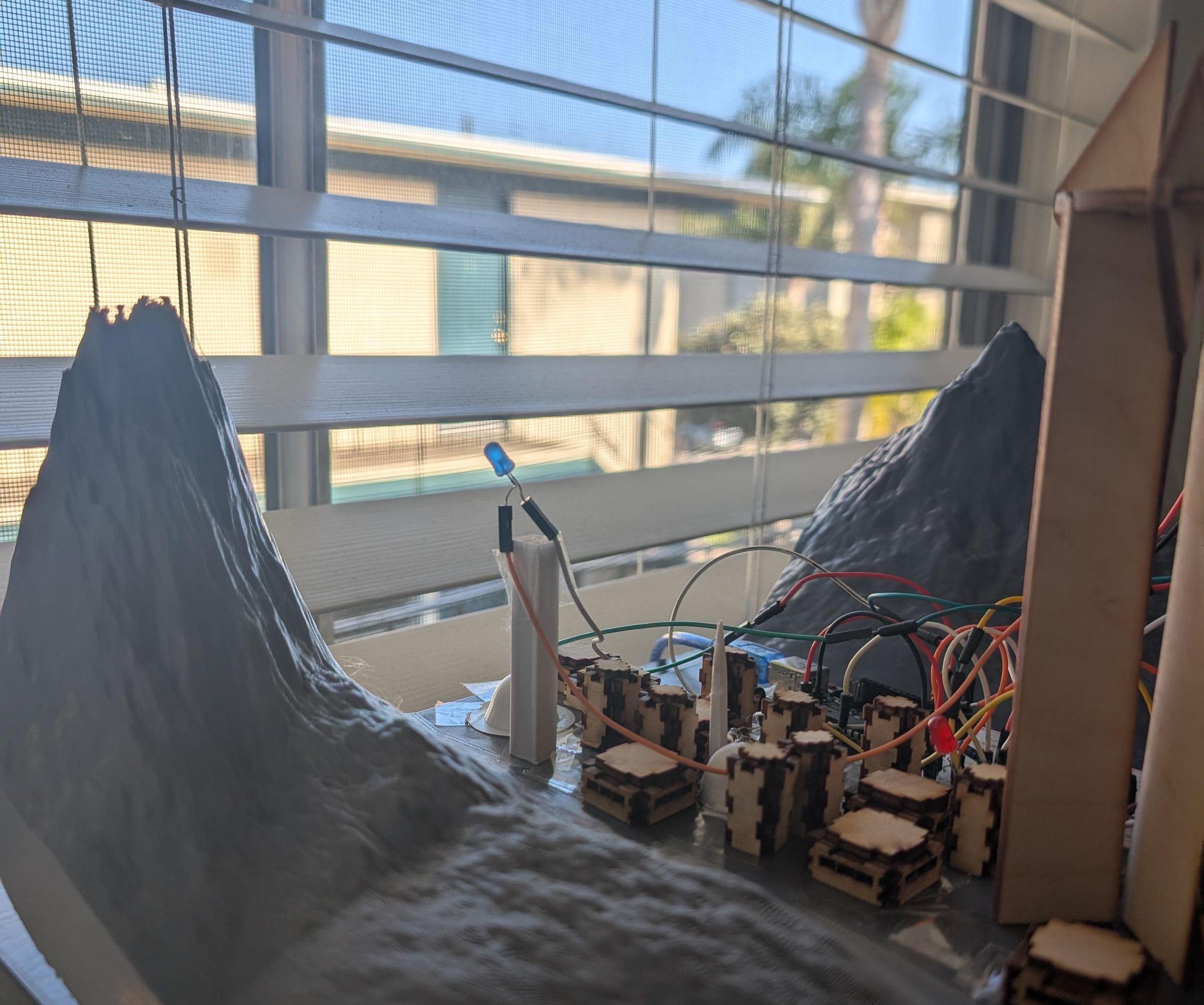 Model City for Ants That Can't See So Well.