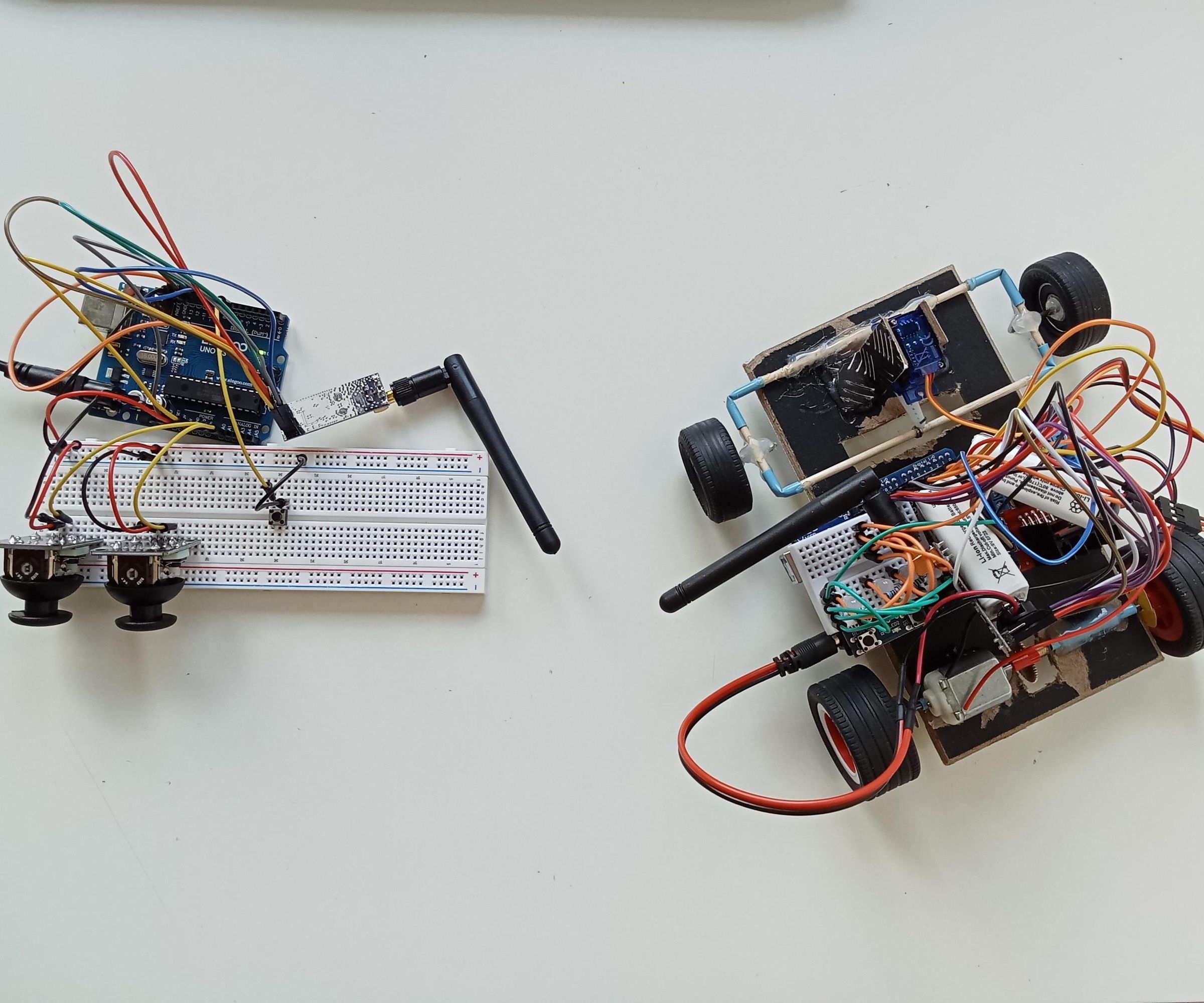 Arduino RC Car "The CAR-rete" V1.0