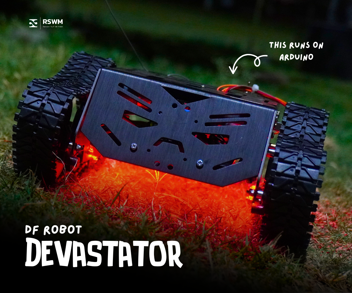 Arduino Tank Robot | DFROBOT Devastator