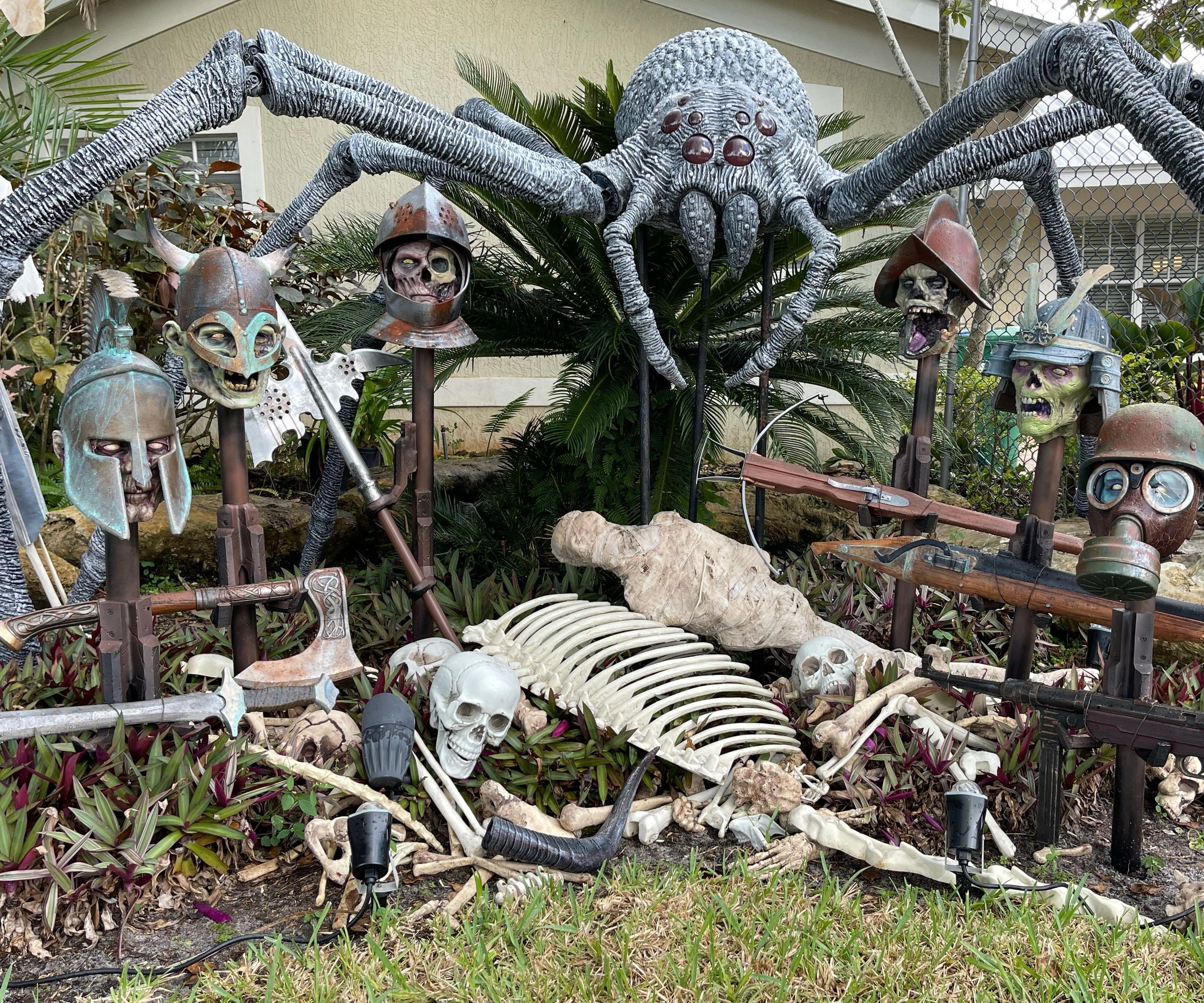 3D Printed Ancient One... Spider's Trophies