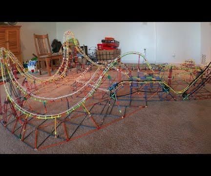 Aauatica a Knex Roller Coaster