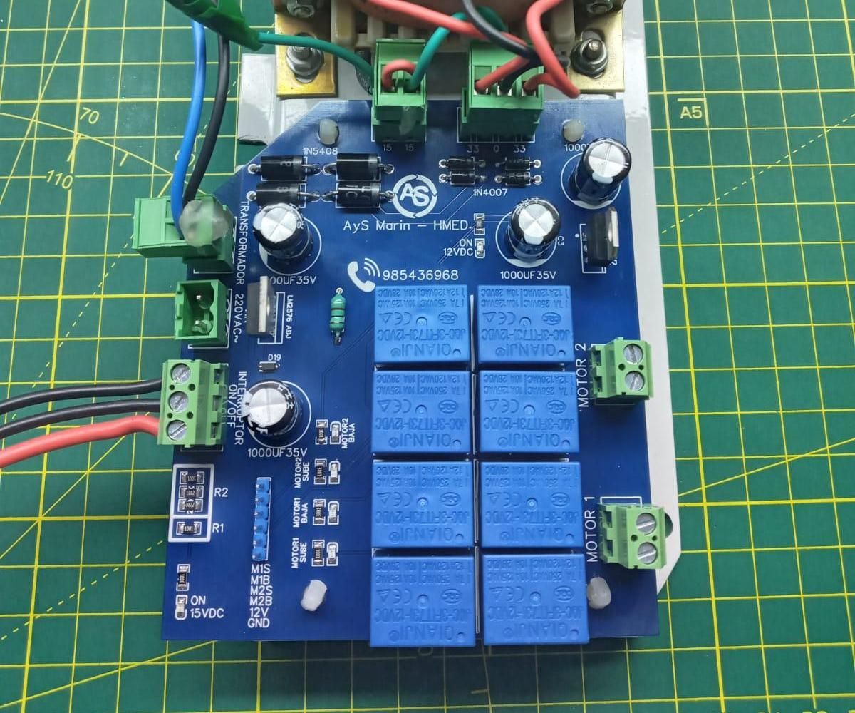 DC MOTOR ROTATION CONTROL