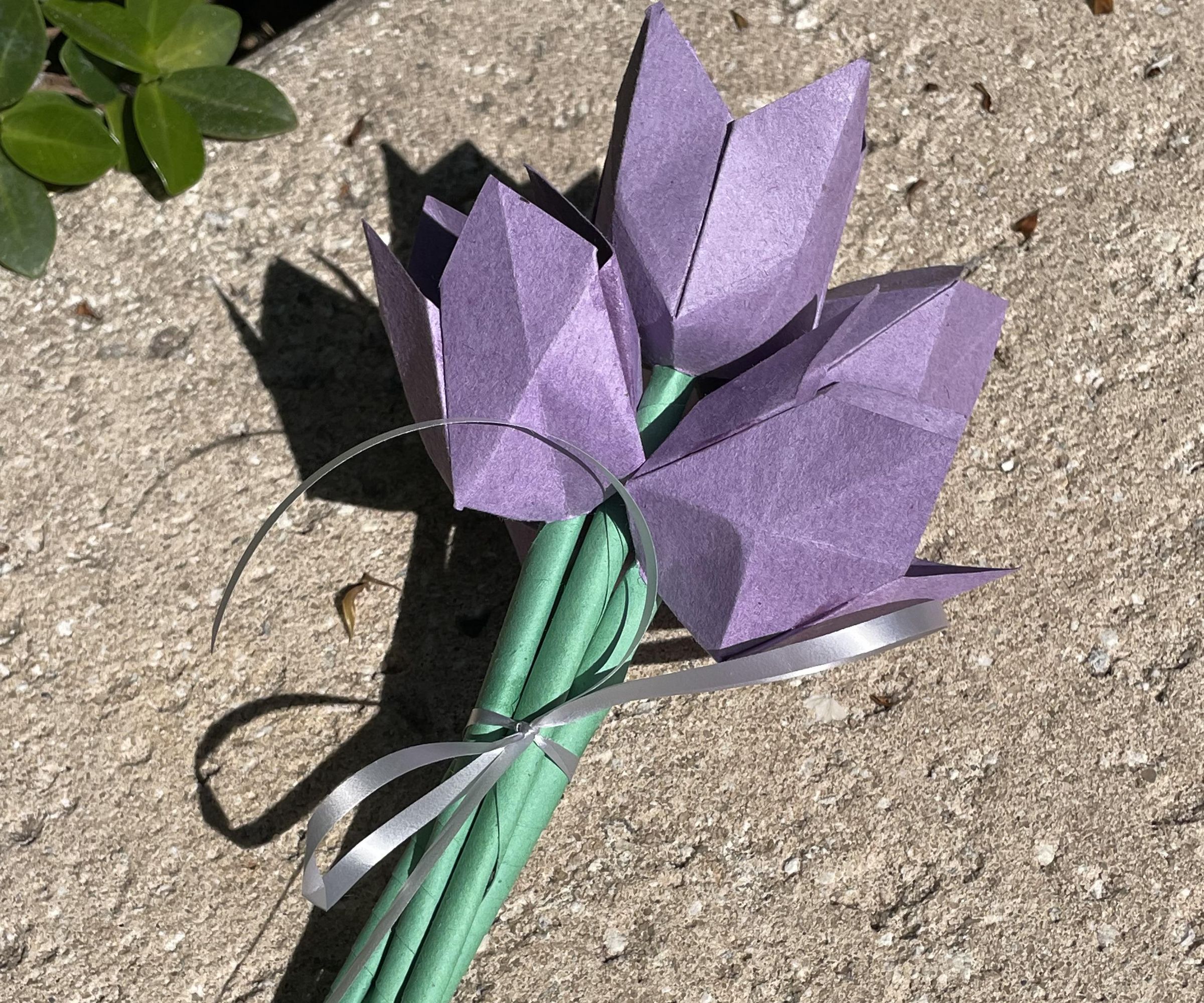 DIY Paper Flower Bouquet