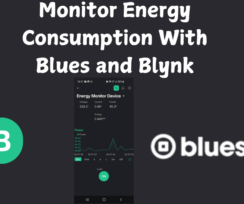 Energy Monitor With Blues Notecard