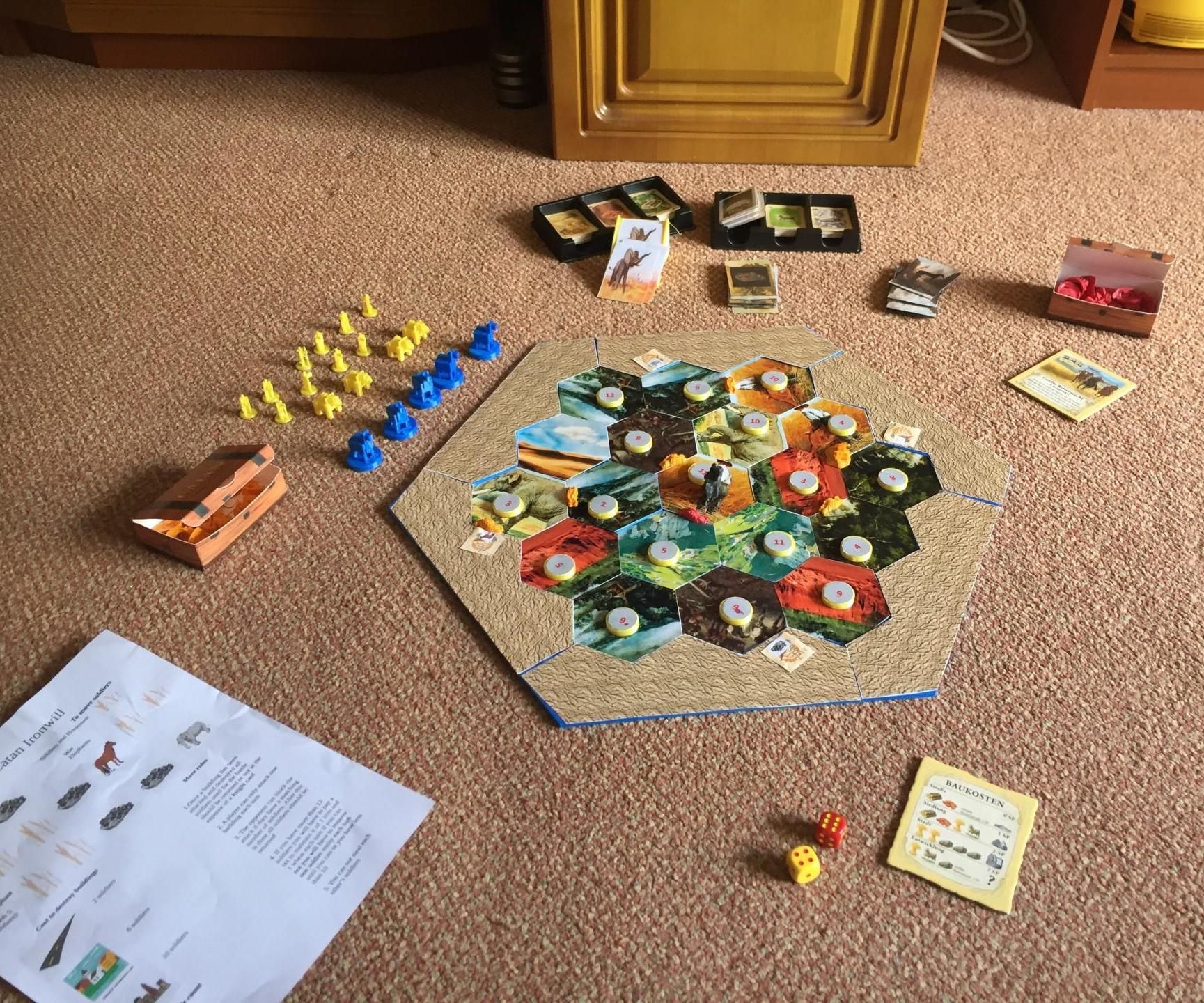Make Your Own Catan Extension: Ironwill