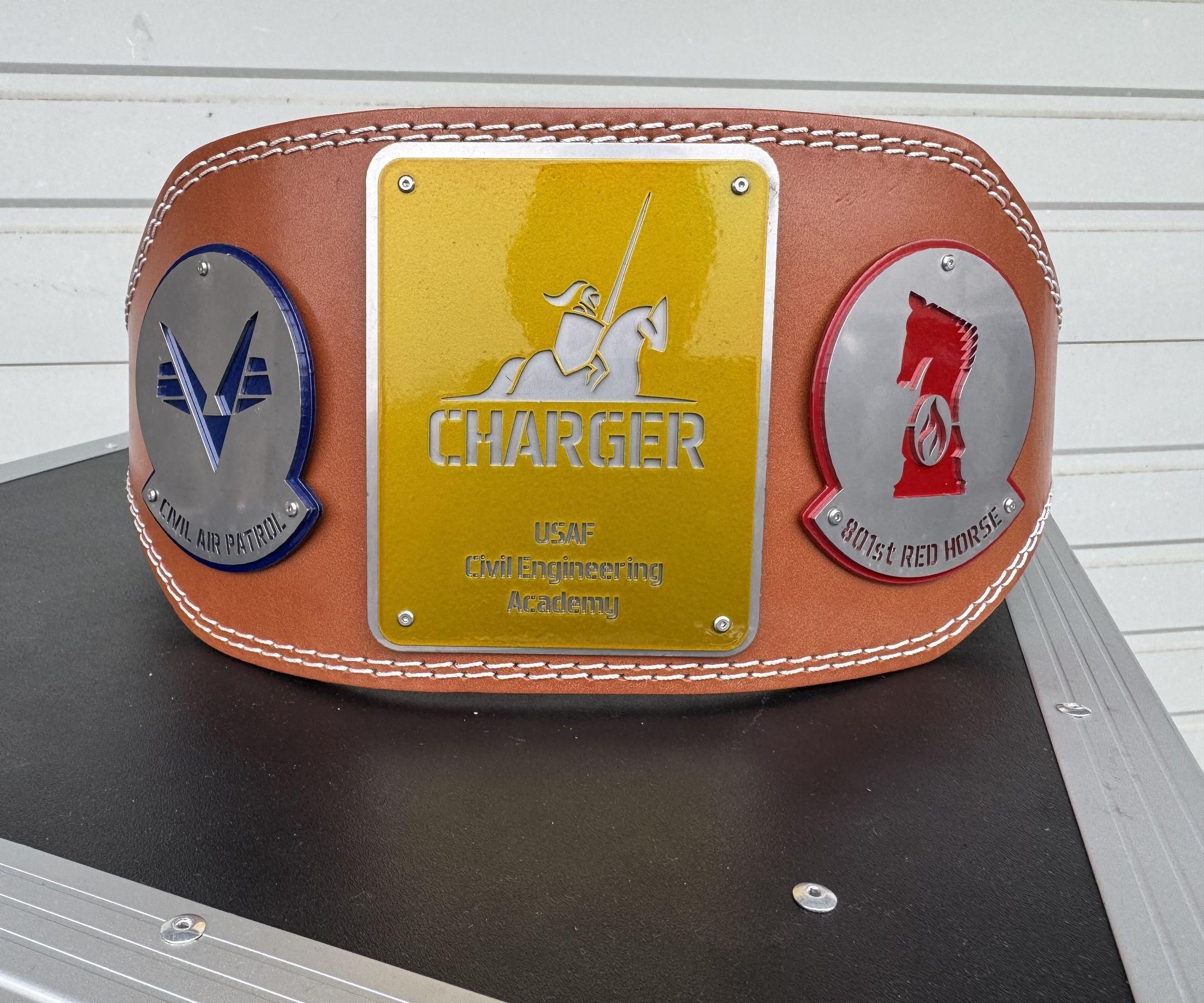 Leather and Steel Championship Belt