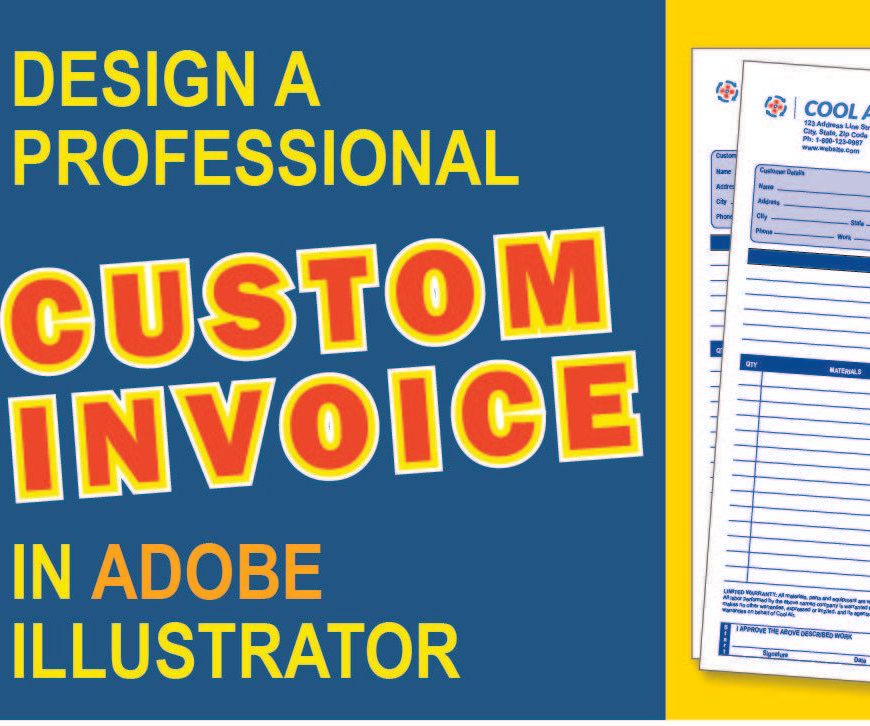 How to Make a Contractor Invoice Form Using Adobe Illustrator