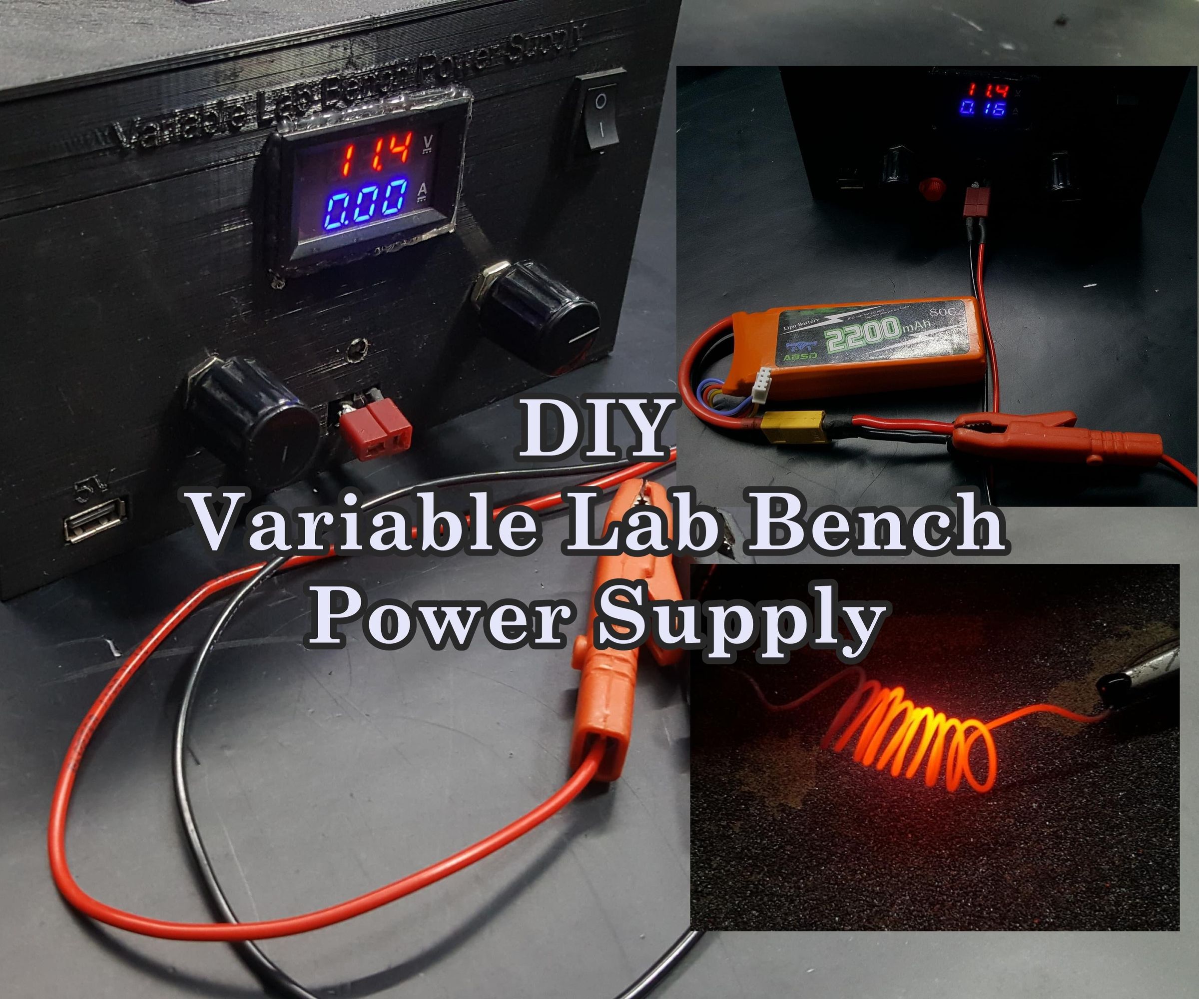 DIY Lab Bench Power Supply