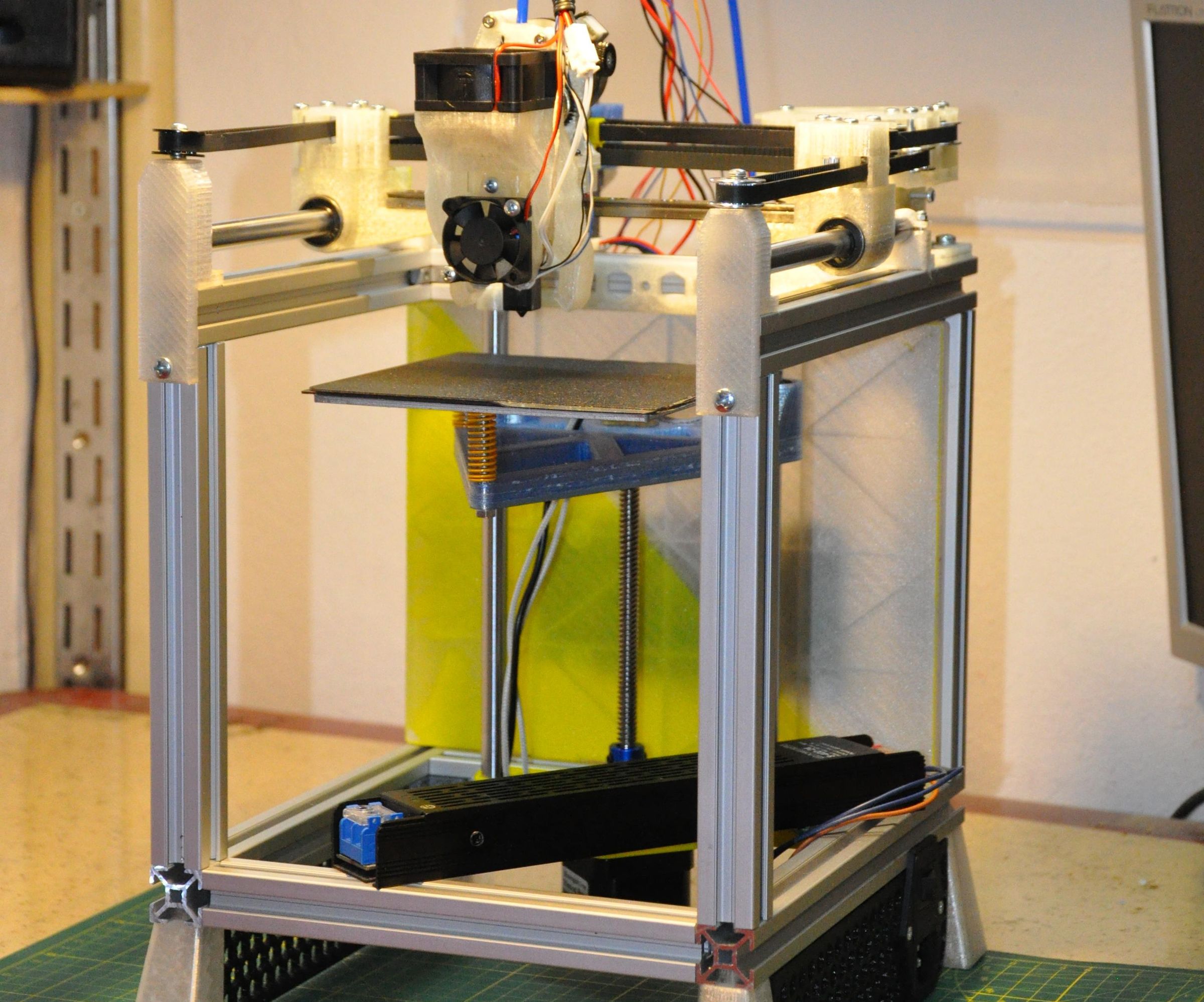 Dsn D1! Open Source DIY 3D Printer. Free Plans Life time Supported Regular Uptade