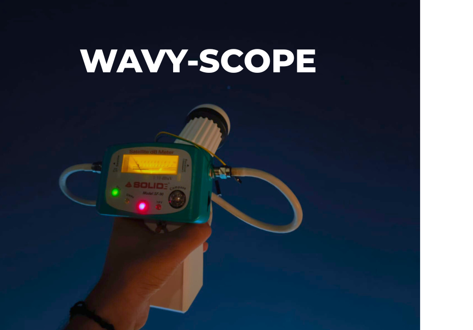 Wavy-Scope | Handheld Signal Finder to Detect the Sun, the Moon and Even Satellites in Space Using Radio Signals | Portable Handheld Radio Telescope