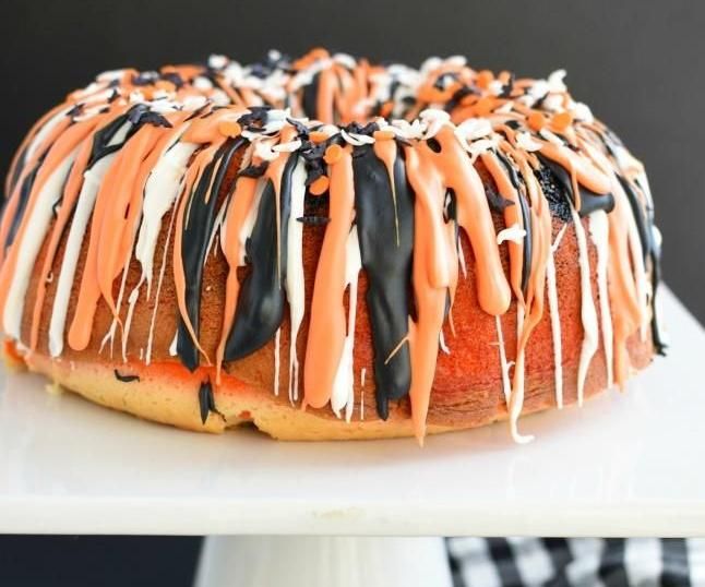 Halloween Sponge Cake