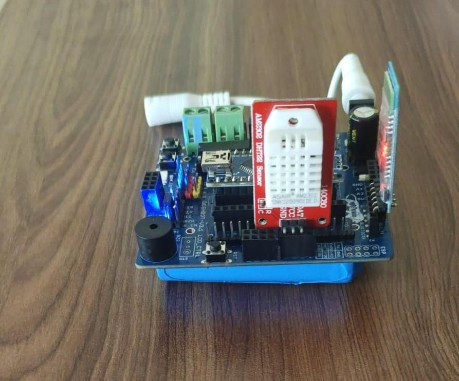 DHT22 Temperature and Humidity Monitor Using Arduino Nano With Hc-05