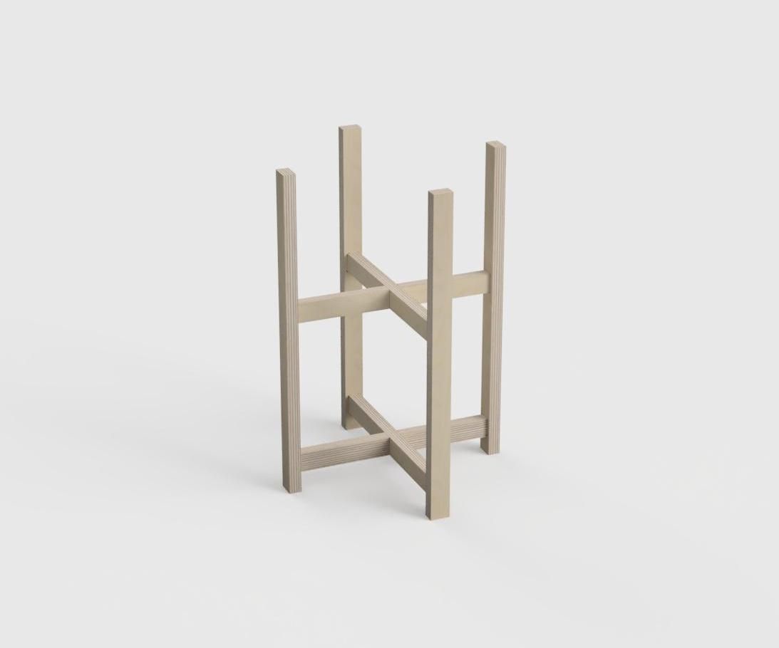 Custom Made Plant Stands, Made With Parameters in Autodesk Fusion 360