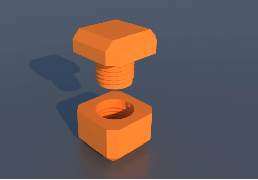 How to Design a Screw Thread Mechanism Using SelfCAD