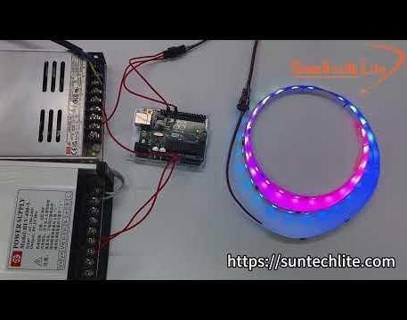 Arduino Controlled WS2811 LED Strip DIY Project