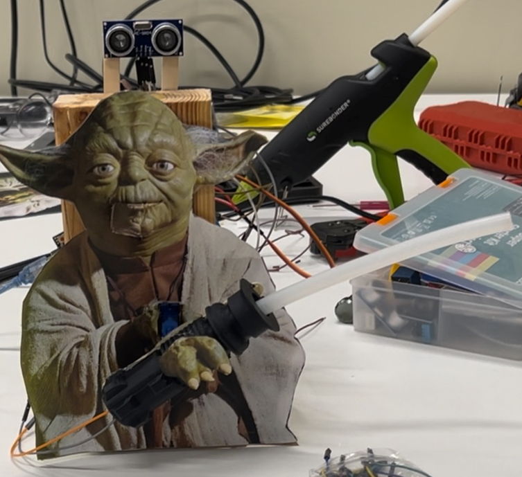 Animatronic of Yoda